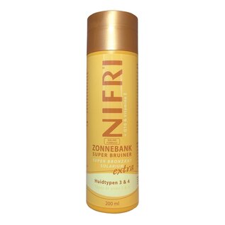 NIFRI SUPER BRONZANT SOLARIUM EXTRA TYPE 3 ET 4 (200 ML)