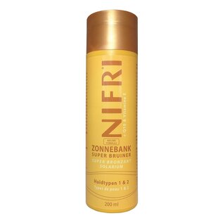 NIFRI SUPER BRONZANT SOLARIUM EXTRA TYPE 1 ET 2 (200 ML)