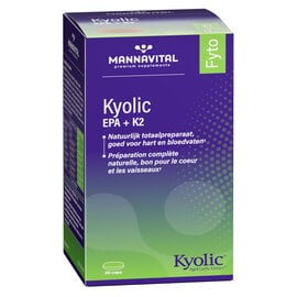 MANNAVITAL NATURAL PRODUCTS KYOLIC KNOFLOOK EPA + K2 (80 CAPS)