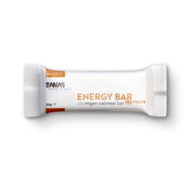 SANAS Sports Nutrition ENERGY VEGAN OATMEAL BAR RED FRUITS (55 G)