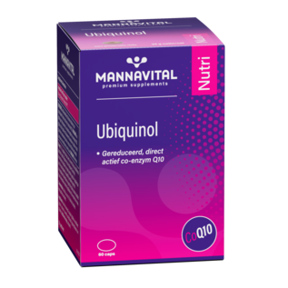 MANNAVITAL NATURAL PRODUCTS UBIQUINOL CO-ENZYME Q10 50 MG (60 CAPS)