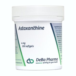 DEBA PHARMA HEALTH PRODUCTS ASTAXANTHINE 4 MG (100 SOFTGELS)