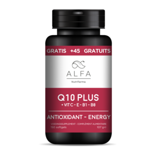 ALFA BY NUTRIFARMA NUTRICEUTICALS ALFA Q10 PLUS (150 SOFTGELS)