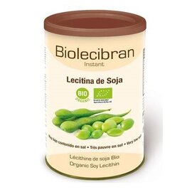 BIOLECIBRAN ORGANIC SOY LECITHIN INSTANT LÉCITHINE DE SOJA EN POUDRE BIO (380 G)