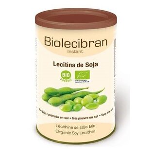 BIOLECIBRAN ORGANIC SOY LECITHIN INSTANT LÉCITHINE DE SOJA EN POUDRE BIO (380 G)