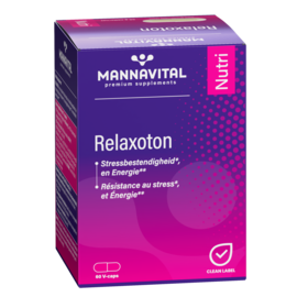 MANNAVITAL NATURAL PRODUCTS RELAXOTON (60 V-CAPS)