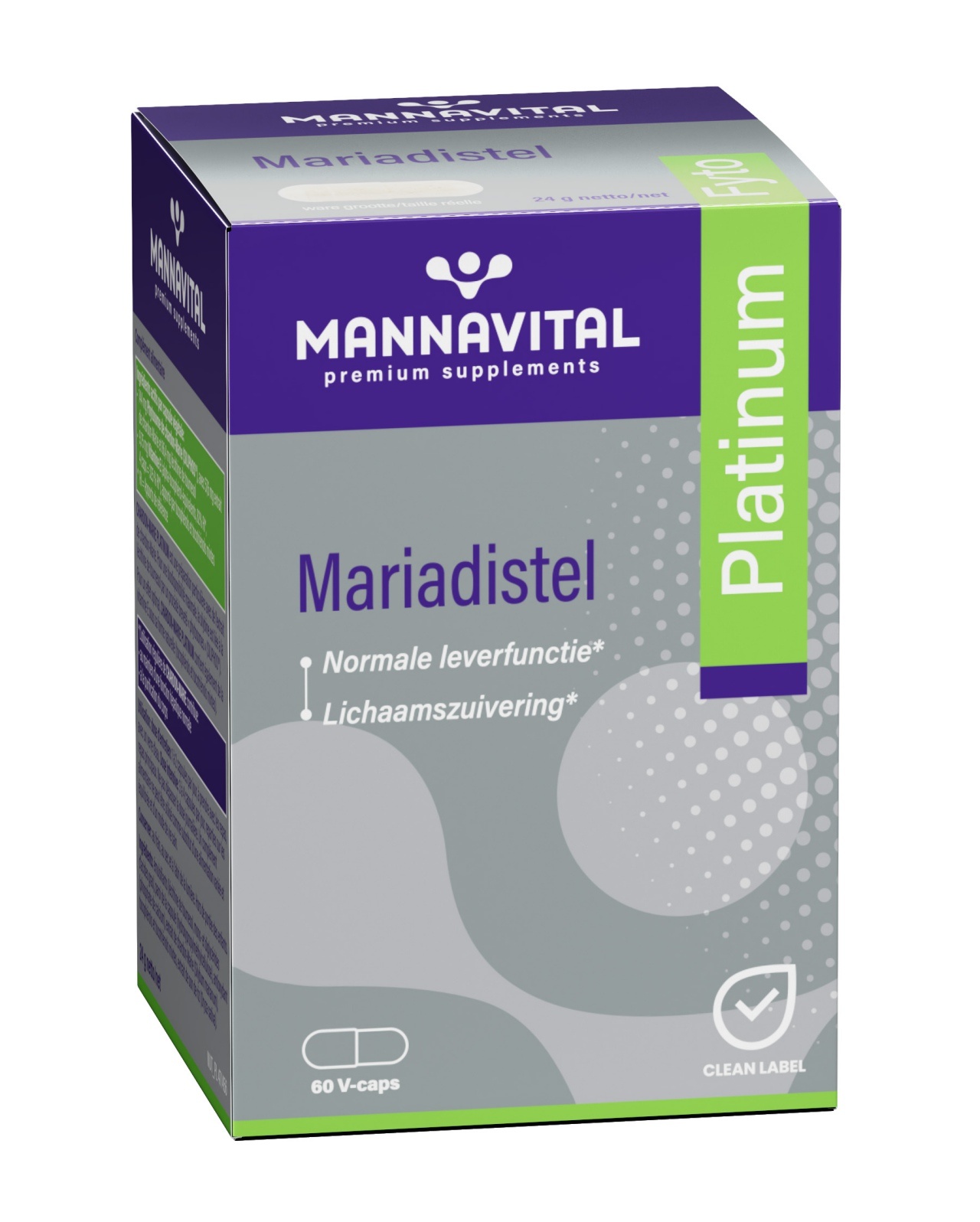 MANNAVITAL NATURAL PRODUCTS MARIADISTEL PLATINUM (60 V-CAPS)
