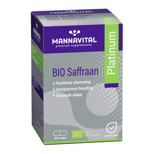 MANNAVITAL NATURAL PRODUCTS SAFFRAAN PLATINUM BIO (60 V-CAPS)