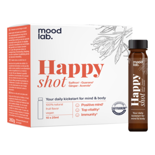 MOODLAB HAPPY MOOD HAPPY SHOT (10 X 25 ML)