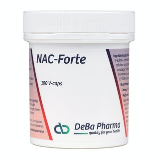 DEBA PHARMA HEALTH PRODUCTS NAC FORTE (100 V-CAPS)