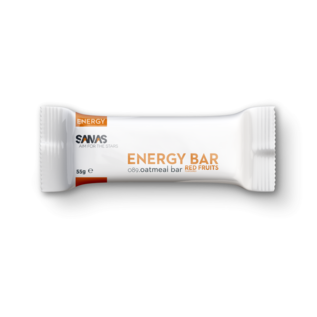 SANAS Sports Nutrition ENERGY OATMEAL BAR RED FRUITS (55 G)