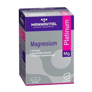 MANNAVITAL NATURAL PRODUCTS MAGNÉSIUM PLATINUM (90 COMPRIMÉS)