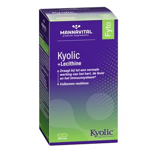 MANNAVITAL NATURAL PRODUCTS KYOLIC AIL FERMENTÉ + LÉCITHINE (200 CAPS)