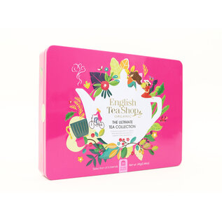ENGLISH TEA SHOP ORGANIC GIFT LINE - THE ULTIMATE TEA COLLECTION  (6 X 6 BUILTJES)