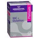 MANNAVITAL NATURAL PRODUCTS NAC + GLUTATHION PLATINUM (60 V-CAPS)