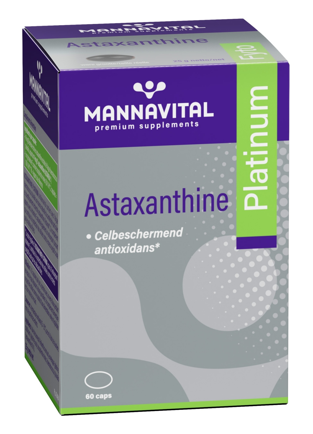 MANNAVITAL NATURAL PRODUCTS ASTAXANTHINE PLATINUM (60 CAPS)