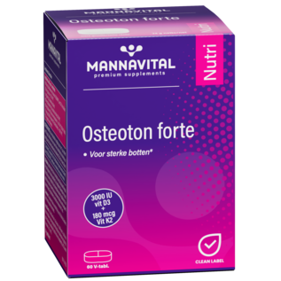 MANNAVITAL NATURAL PRODUCTS OSTEOTON FORTE (60 COMPRIMÉS)