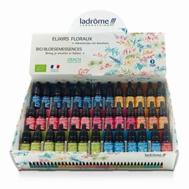 LADRÔME LABORATOIRE SET COMPLET DE FLEURS DE BACH - ÉLIXIRS FLORAUX BIOLOGIQUES EN FORMAT 10 ML
