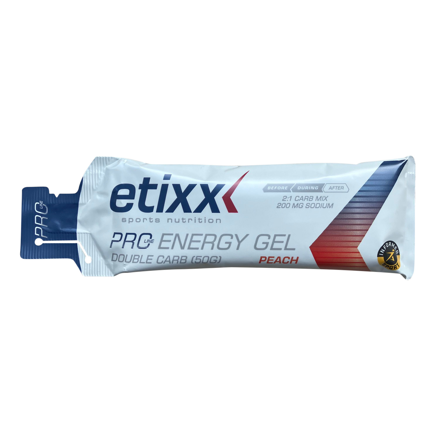 ETIXX Sports Nutrition PRO LINE ENERGY GEL DOUBLE CARB PEACH (60 ML)