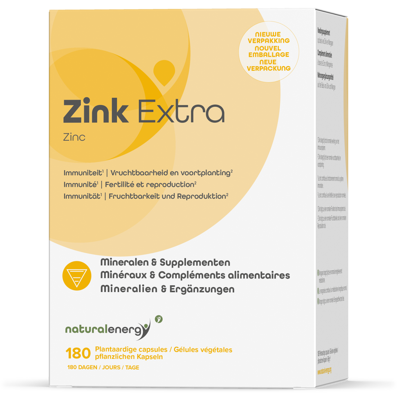 NATURAL ENERGY - CERES ZINK EXTRA (180 V-CAPS)