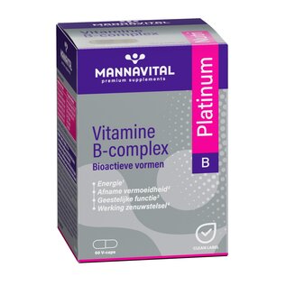 MANNAVITAL NATURAL PRODUCTS COMPLEXE DE VITAMINES B PLATINUM (60 V-CAPS)