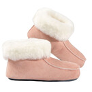 FELLHOF LAMBSKIN HUISBOOTIES ROZE (MAAT 36)