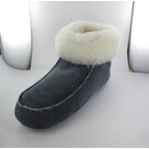FELLHOF LAMBSKIN HUISBOOTIES BLAUWGRIJS (MAAT 36)