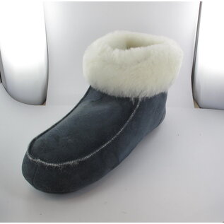 FELLHOF LAMBSKIN BOOTIES BLEU GRIS (TAILLE 36)