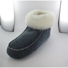 FELLHOF LAMBSKIN HUISBOOTIES BLAUWGRIJS (MAAT 37)