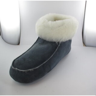 FELLHOF LAMBSKIN BOOTIES BLEU GRIS (TAILLE 37)