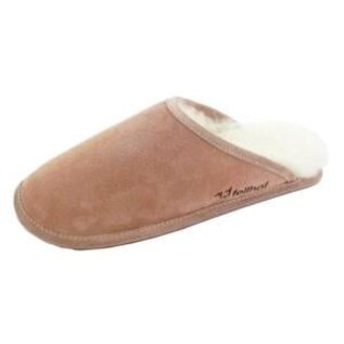 FELLHOF LAMBSKIN TRENDY PANTOFFEL ROZE (MAAT 36/37)