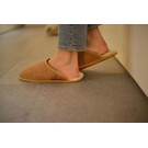FELLHOF LAMBSKIN TRENDY PANTOFFEL BEIGE (MAAT 46/47)