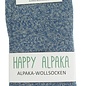 GREVEL SOCKS HAPPY ALPACA CHAUSSETTES DUOPACK JEANS/MARINE (TAILLE 39/42)