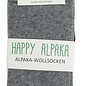 GREVEL SOCKS HAPPY ALPACA CHAUSSETTES DUOPACK GRIS/ANTHRACITE (TAILLE  39/42)