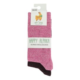 GREVEL SOCKS HAPPY ALPAKA SOKKEN DUOPACK KORAAL/ORCHIDEE (MAAT 39/42)