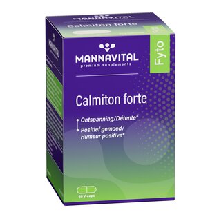 MANNAVITAL NATURAL PRODUCTS CALMITON FORTE (60 V-CAPS)
