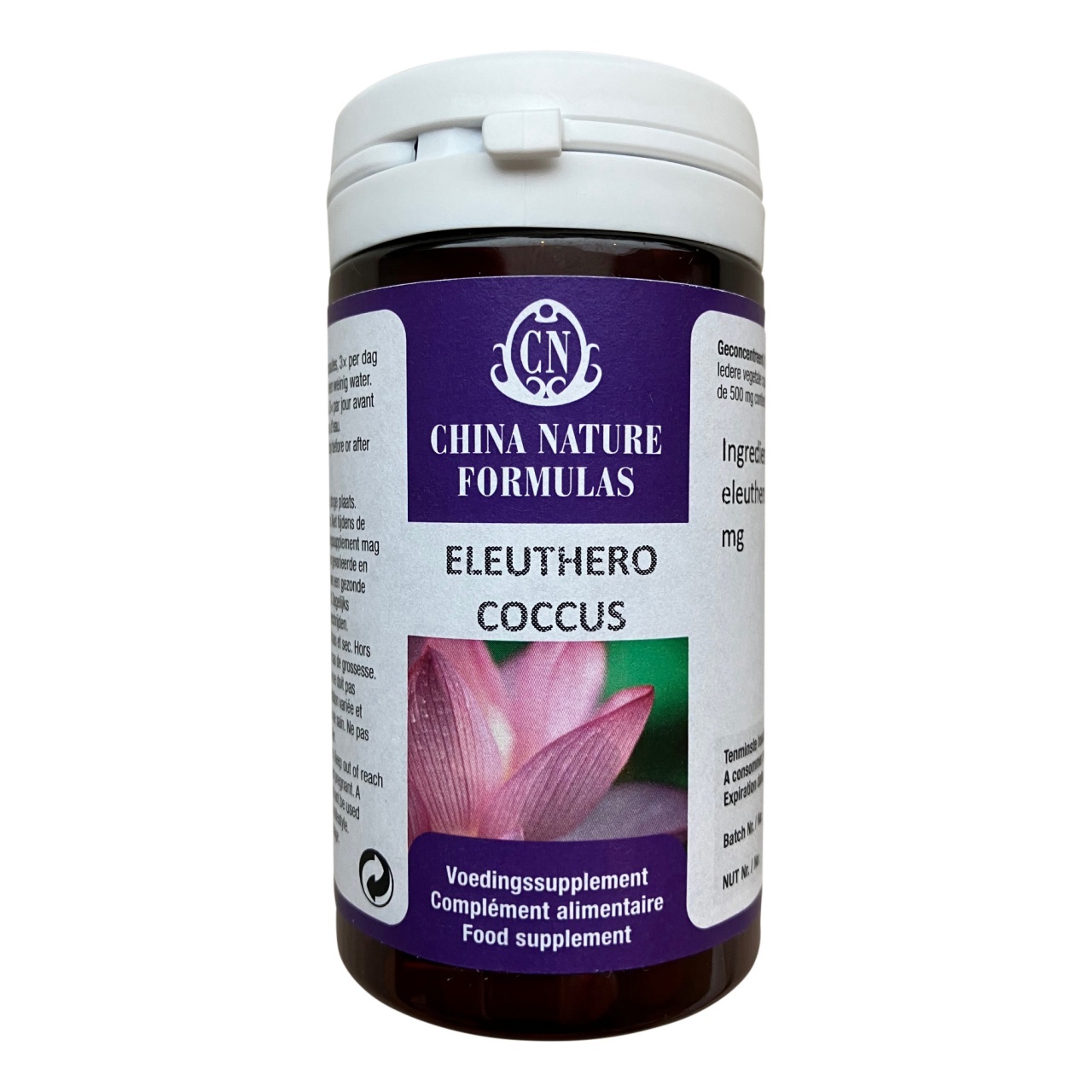 CHINA NATURE FORMULAS CI WU JIA – ELEUTHEROCOCCUS SENTICOSUS (ACANTHOPANACIS) (60 V-CAPS)