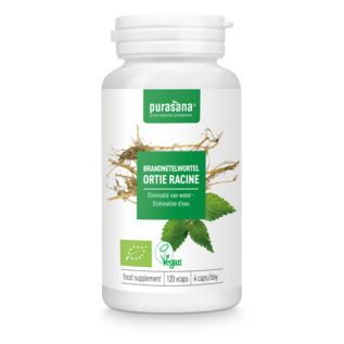PURASANA NATURAL PROTECTION ORTIE RACINE BIO - URTICA DIOICA  210 MG (120 V-CAPS)