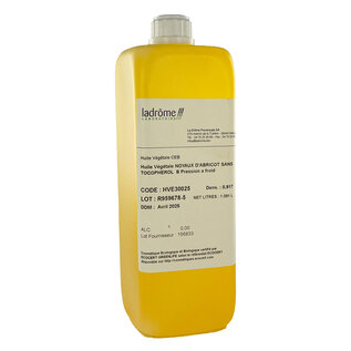 LADRÔME LABORATOIRE HUILE VIERGE DE NOYAUX D’ABRICOT BIOLOGIQUE (1L)