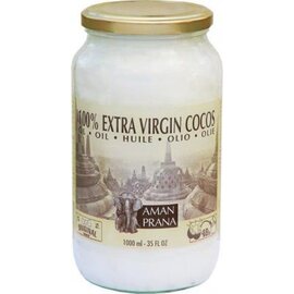 AMANPRANA KOKOSNOOTOLIE - 100 % EXTRA VIRGIN (1000 ML)