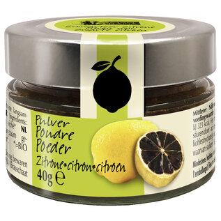 AMANPRANA CITRON NOIR SÉCHÉ POUDRE (40 G)
