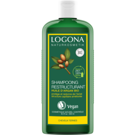 LOGONA  NATURKOSMETIK SHAMPOOING RESTRUCTURANT À L'HUILE D'ARGAN (250 ML)
