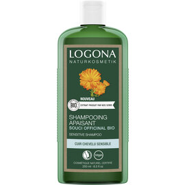 LOGONA  NATURKOSMETIK SHAMPOOING APAISANT  À L'EXTRAIT DE SOUCI OFFICINAL BIO (250 ML)
