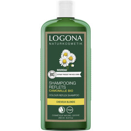LOGONA  NATURKOSMETIK KLEURREFLEX SHAMPOO MET BIOLOGISCH KAMILLE-EXTRACT (250 ML)