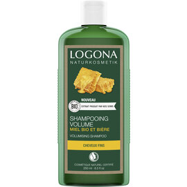 LOGONA  NATURKOSMETIK SHAMPOOING VOLUME AU MIEL BIO ET À LA BIÈRE (250 ML)