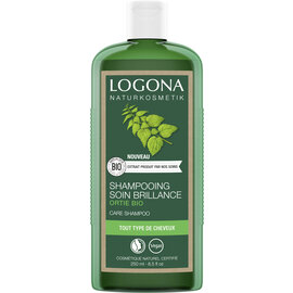 LOGONA  NATURKOSMETIK SHAMPOOING-SOIN BRILLANCE À L'EXTRAIT D'ORTIE BIO (250 ML)