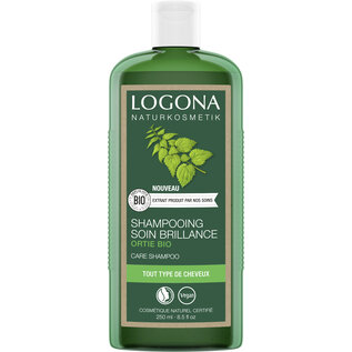 LOGONA  NATURKOSMETIK SHAMPOOING-SOIN BRILLANCE À L'EXTRAIT D'ORTIE BIO (250 ML)