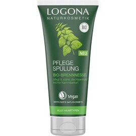 LOGONA  NATURKOSMETIK SOIN APRÈS-SHAMPOING BRILLANCE À L'ORTIE BIO (200 ML)