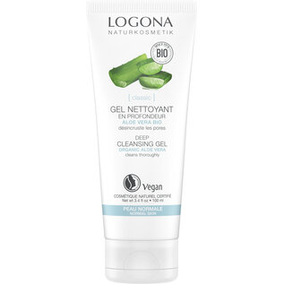 LOGONA  NATURKOSMETIK CLASSIC GEL NETTOYANT EN PROFONDEUR (100 ML)