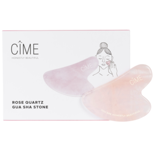 CÎME GUA SHA STONE - ROSE QUARTZ
